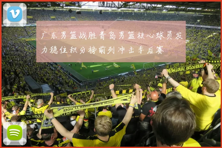 广东男篮战胜青岛男篮核心球员发力稳住积分榜前列冲击季后赛